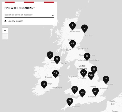 kfc map - Josh Bernoff