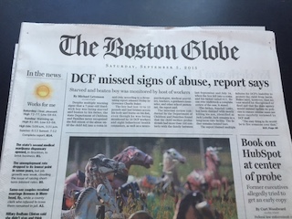 Boston Globe front page HubSpot article lacks actual news