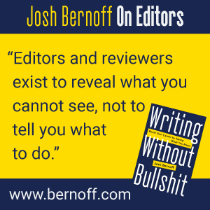 Why the best writers get the most out of developmental editors