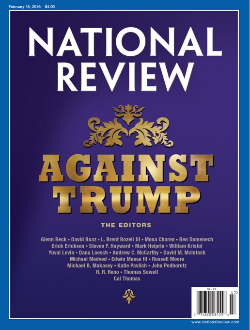 Tweetable highlights of National Review’s Donald Trump Takedown