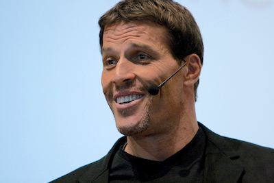 Why is Tony Robbins pathetically begging me for SEO links?