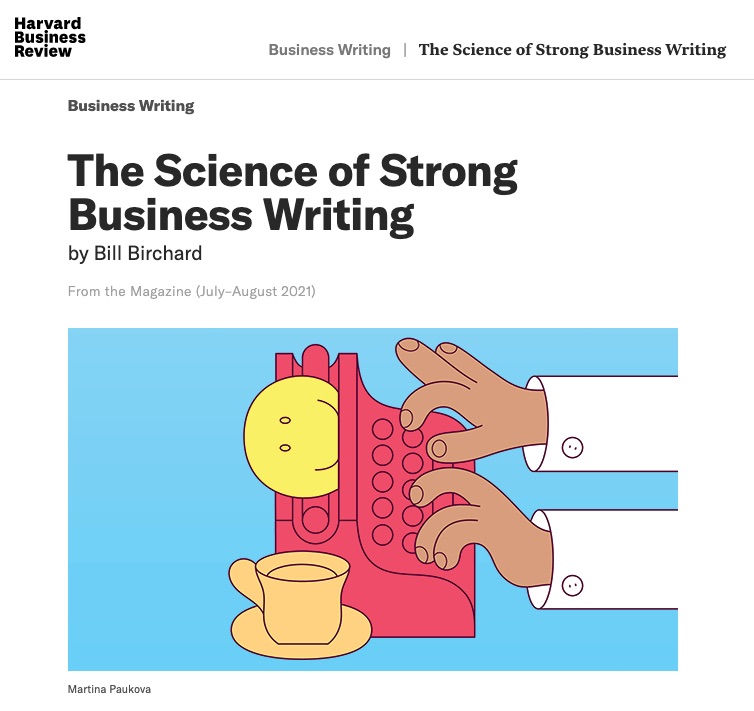 The value of Bill Birchard’s eight S’s for strong business writing