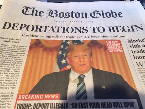 Analyzing the Boston Globe’s fake Donald Trump front page