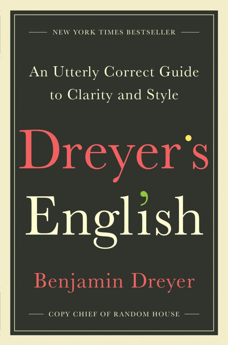 “Dreyer’s English” is a style guide with style