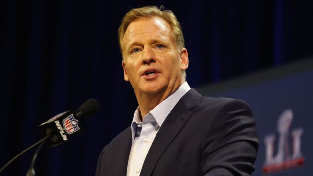NFL Commissioner Roger Goodell: many words, hardly any meaning
