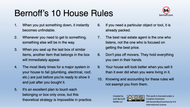 10 house rules