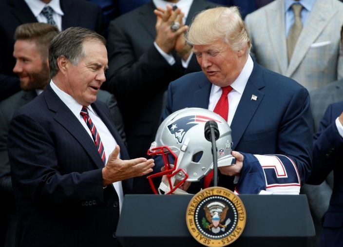 Incomplete pass[ive]: Bill Belichick rejects the Presidential Medal of Freedom