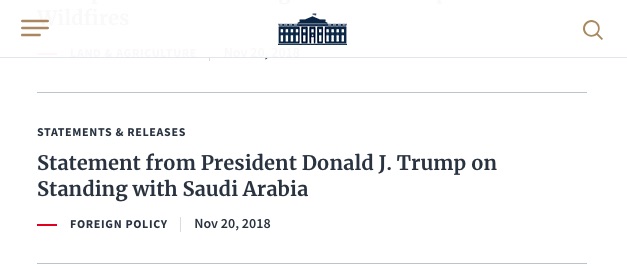 Trump’s Saudi Arabia statement: Realpolitik for kindergarteners