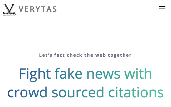 A browser extension for truth: Verytas