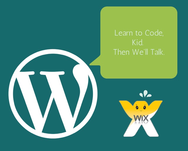 In the Wix vs. WordPress fight, impressions matter