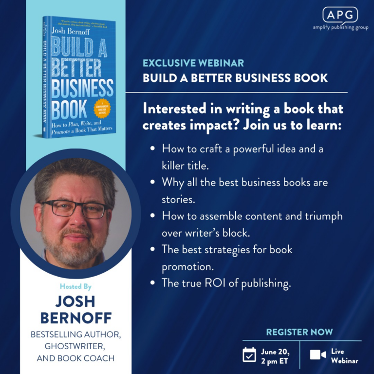 Build a Better Business Book live tomorrow, June 20, at 2pm ET.
