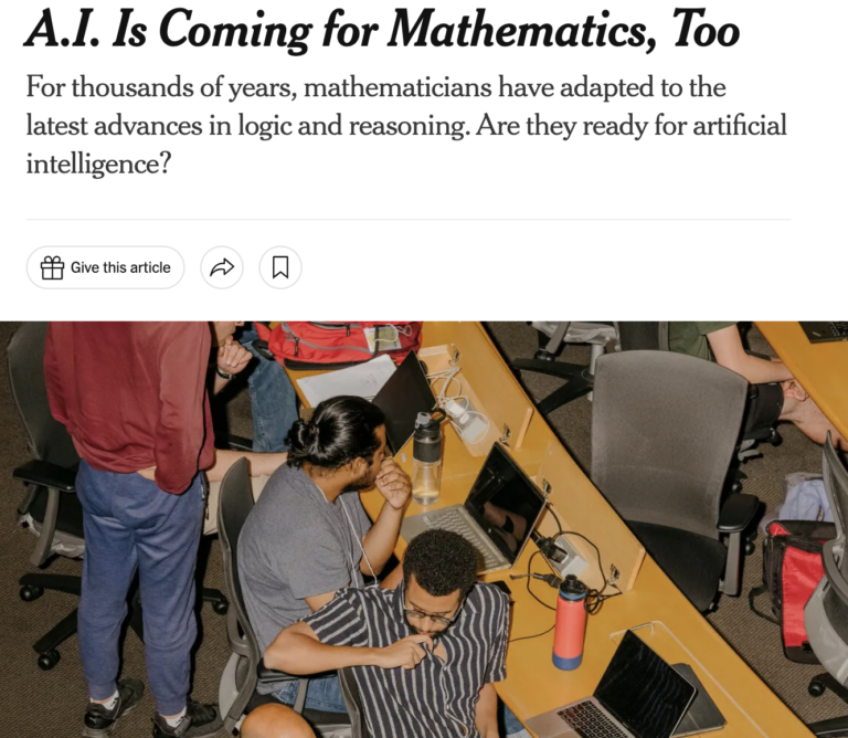 Why AI won’t replace mathematicians
