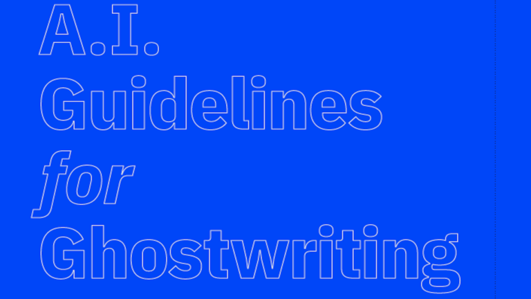 Ghostwriting AI guidelines; bookstore explosion; shareholder AI tropes: Newsletter 22 April 2026
