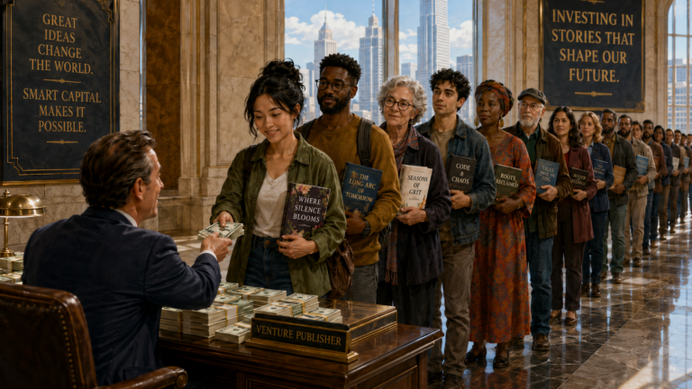 A new kind of “venture publisher” could profit from seeding author success