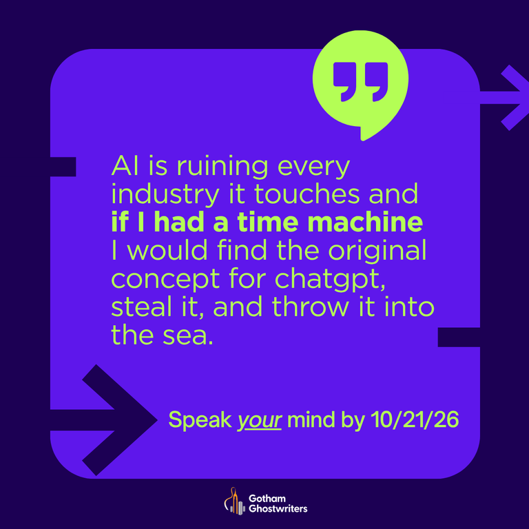 What real writers say about AI
